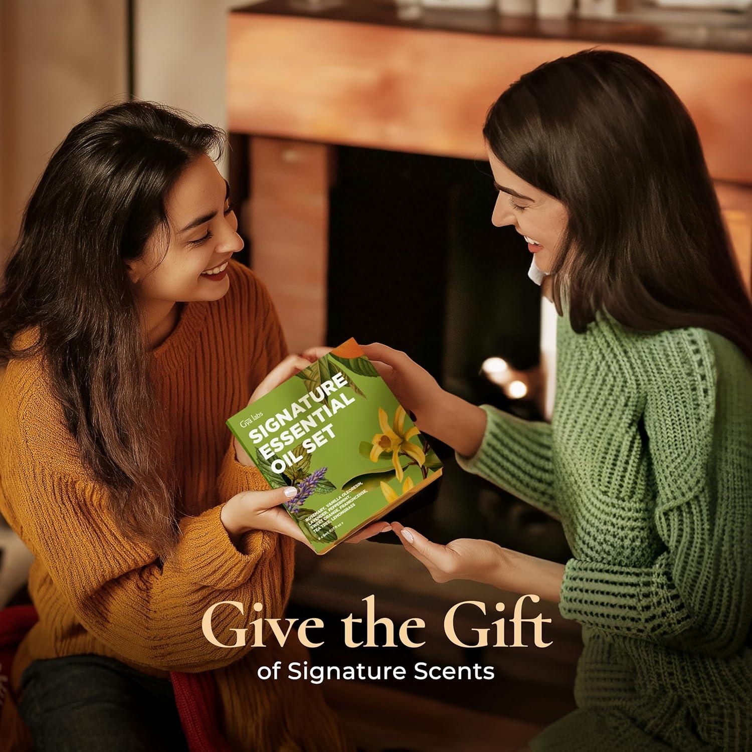 Conjunto de Aceites Esenciales Gya Labs 8 x 5 ml - Aromaterapia