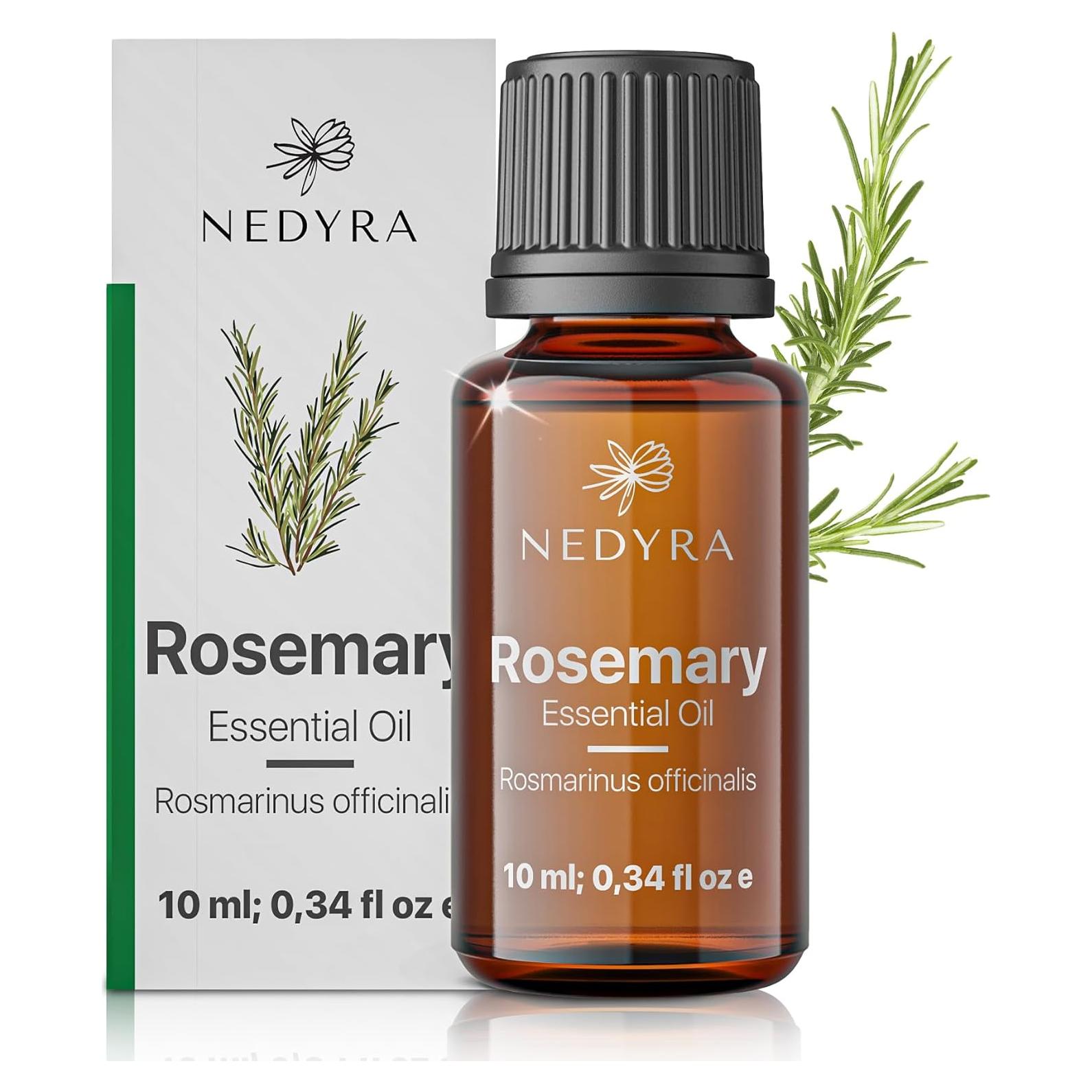 Aceite Esencial de Romero Nedyra 10 ml Puro y Natural