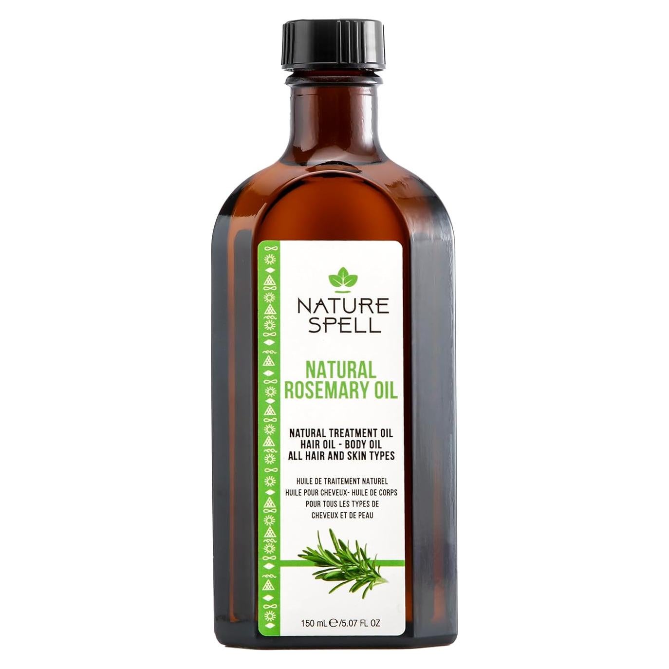 Aceite de Romero Nature Spell 150 ml - Crecimiento Cabello