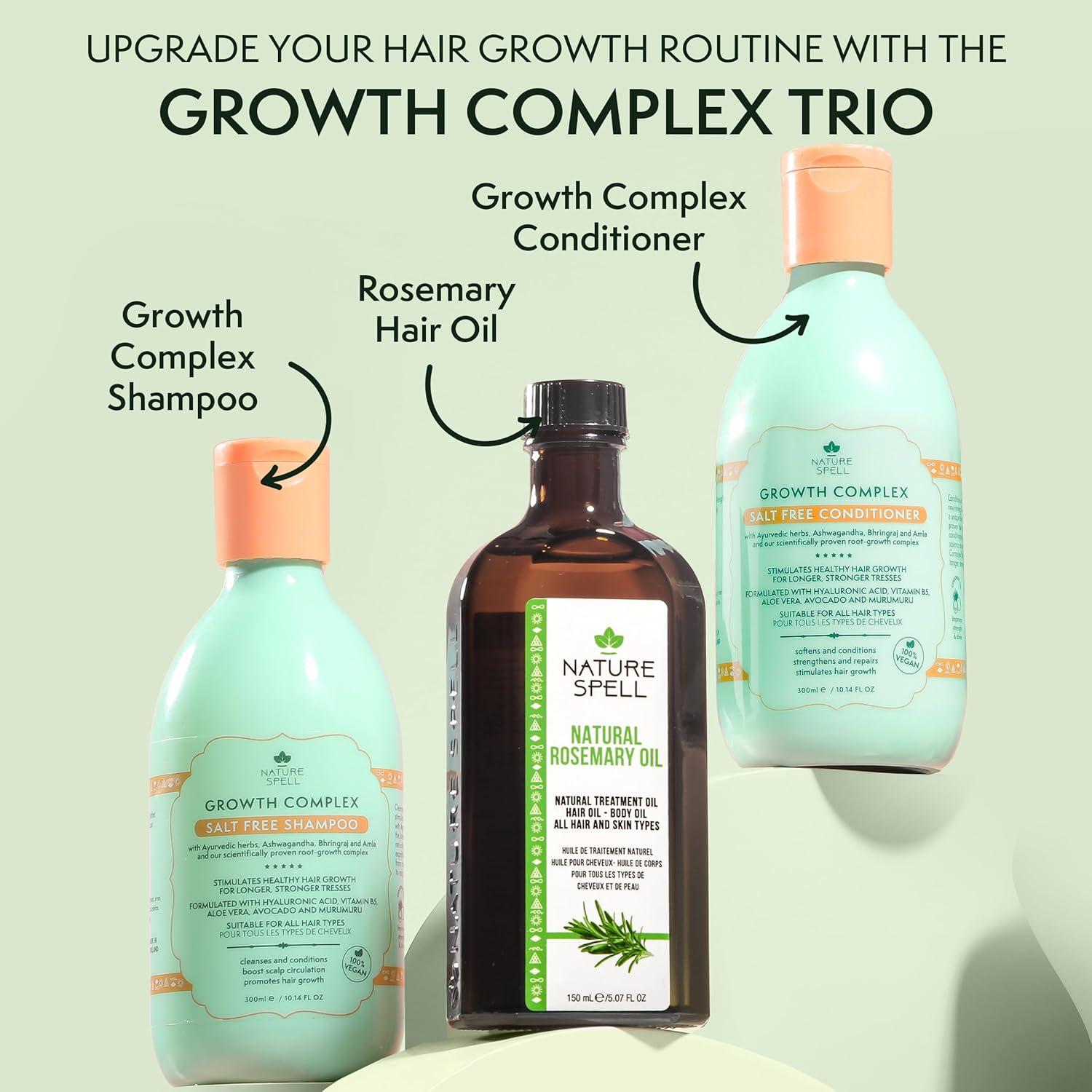 Aceite de Romero Nature Spell 150 ml - Crecimiento Cabello