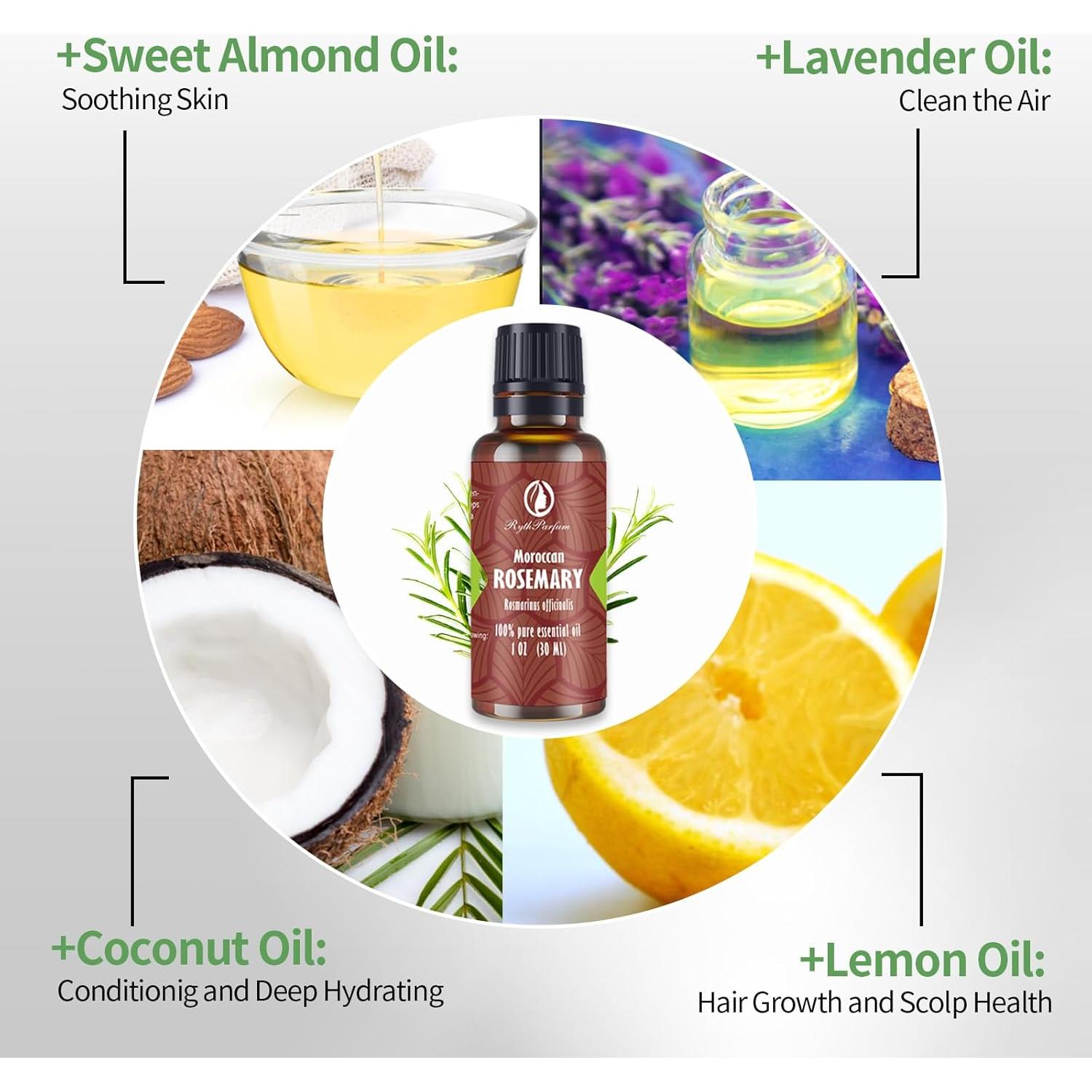 Aceite Esencial de Romero RythParfum 30ML 100% Puro Orgánico