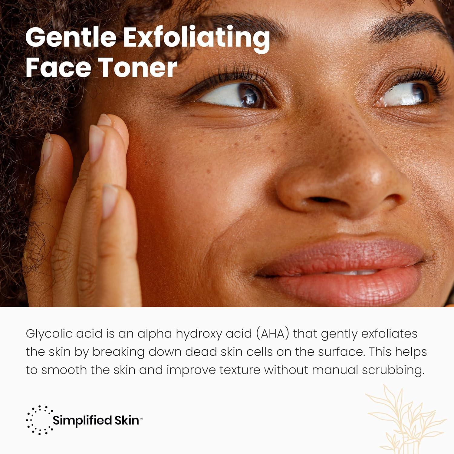 Tónico Facial Ácido Glicólico 8% Simplified Skin 236.6 ml