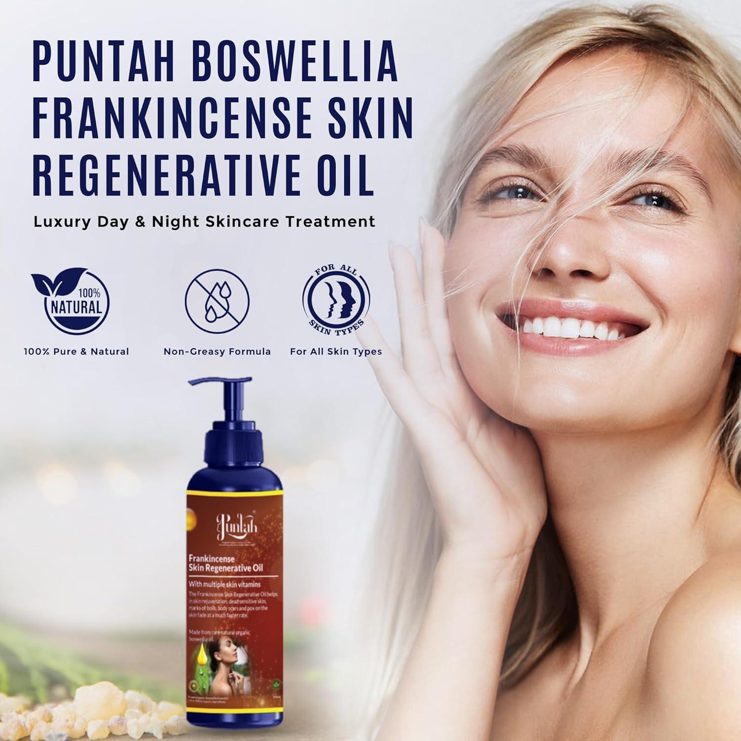Aceite Regenerativo Puntah Skin 200ml - Hidratante y Masaje