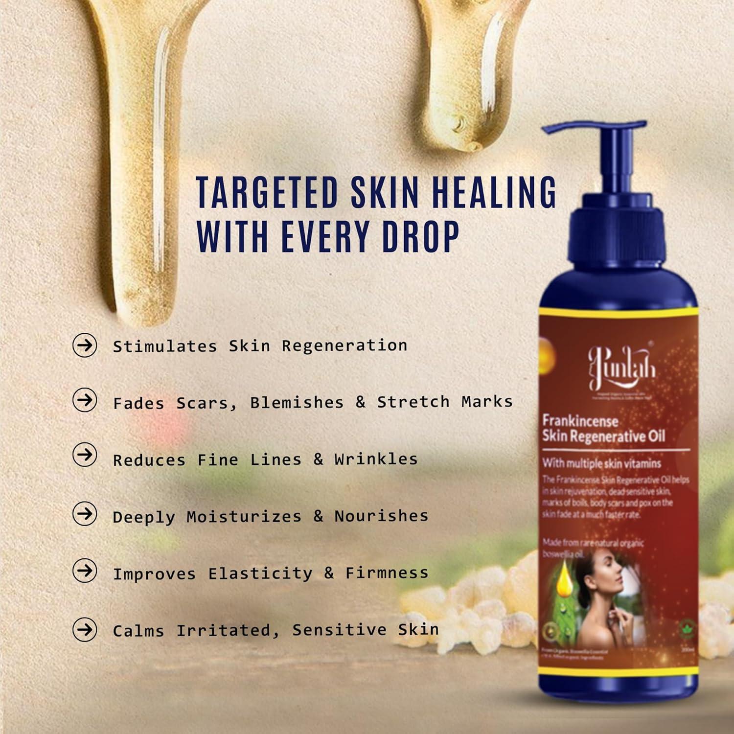 Aceite Regenerativo Puntah Skin 200ml - Hidratante y Masaje