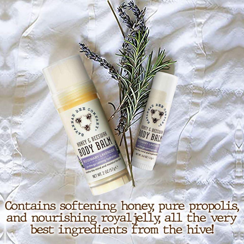Bálsamo Corporal Hidratante Savannah Bee 56.7g Romero y Lavanda