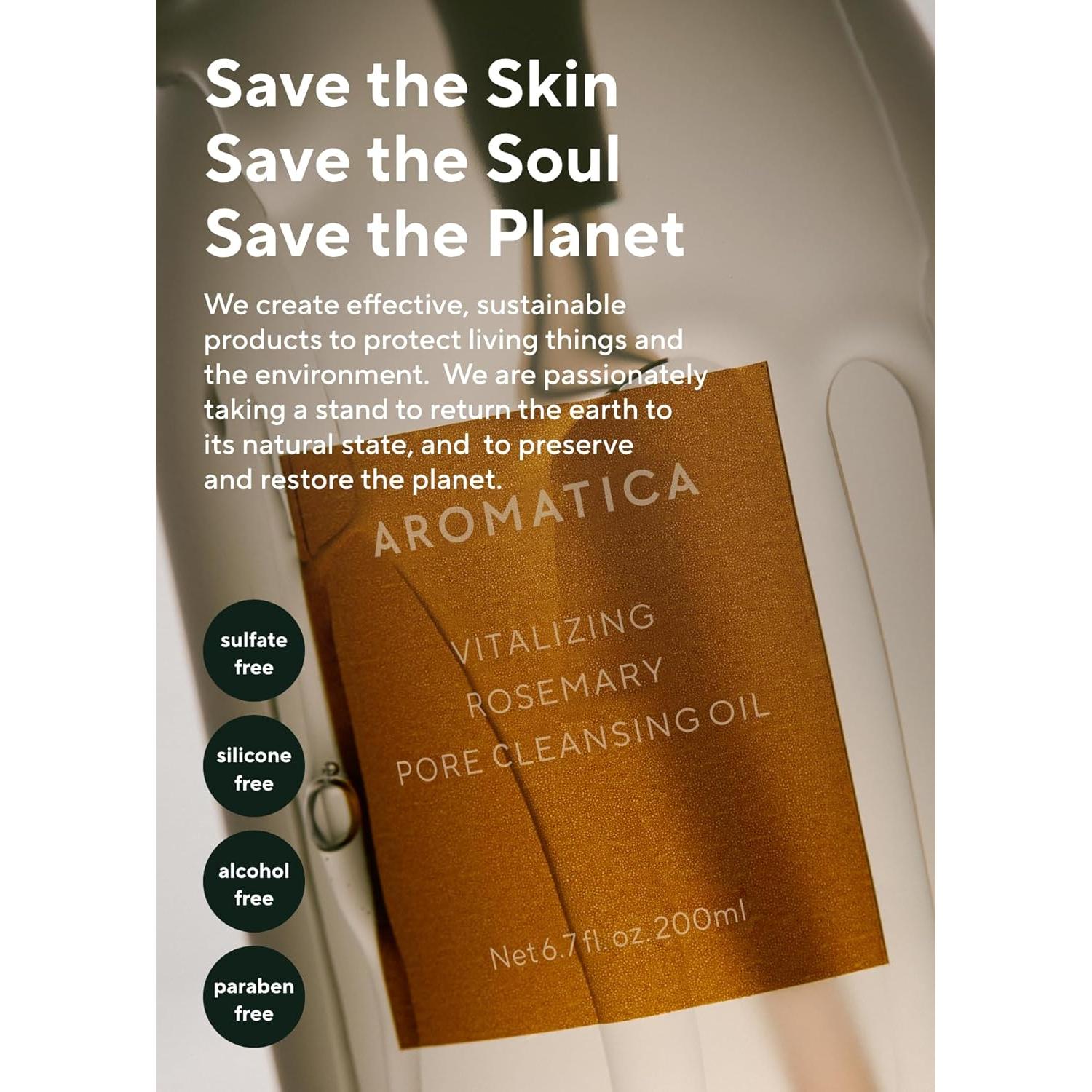 Aceite Limpiador Revitalizante AROMATICA 200ml - Control Sebo