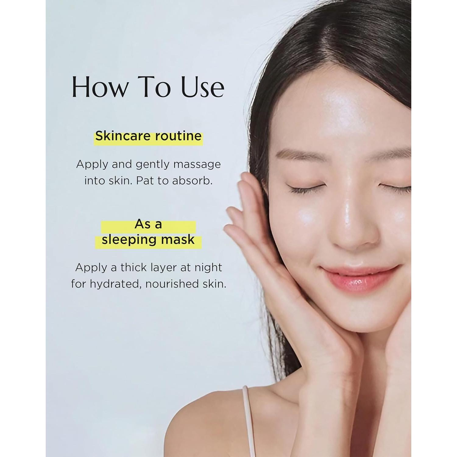 Crema Calmante Facial KOREANO 70.7ml - 68.8% Hoja de Corazón