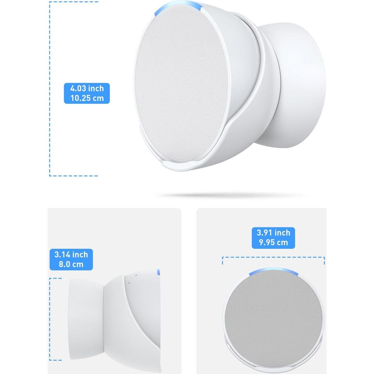 Soporte de Pared Maxonar para Altavoz Echo Pop - Blanco