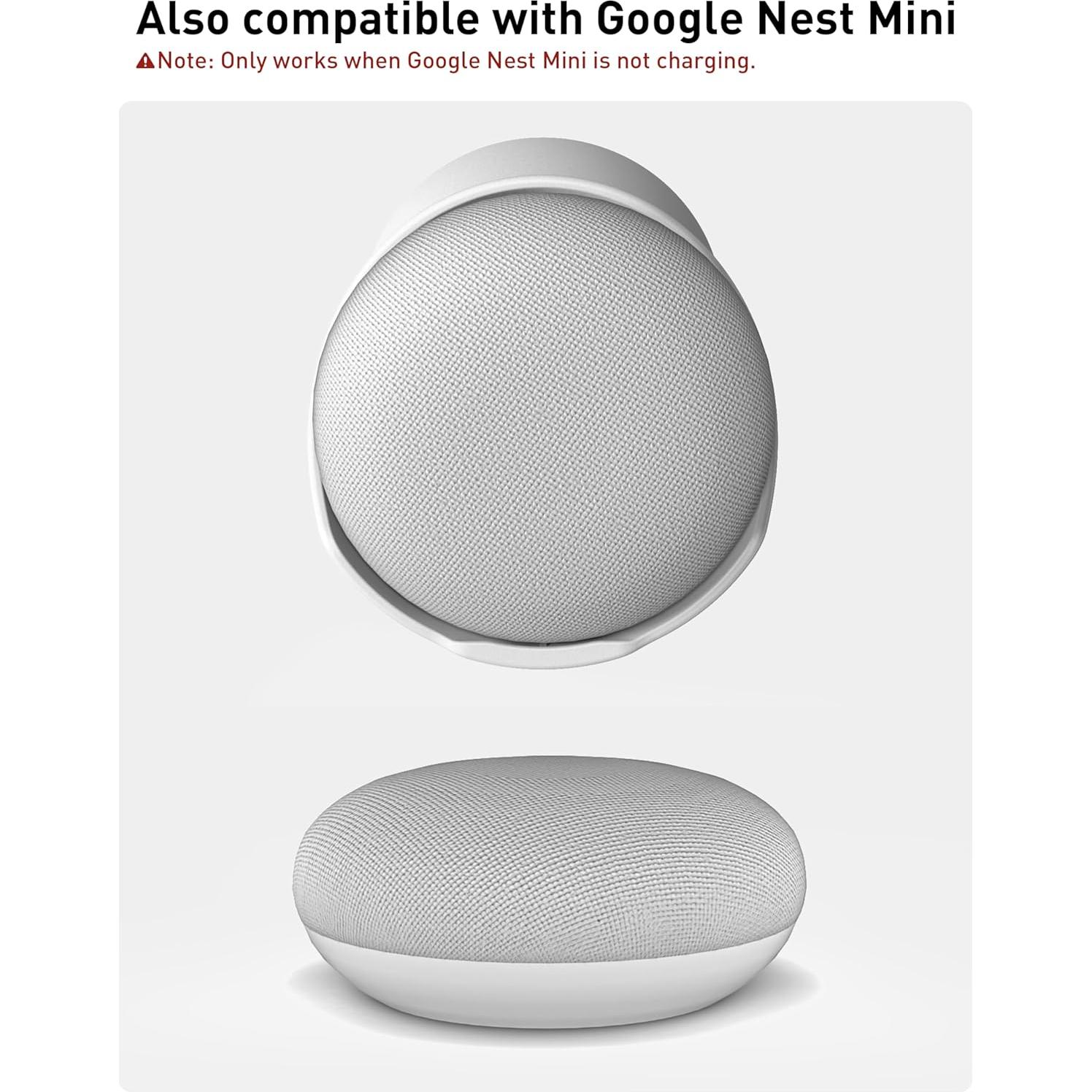 Soporte de Pared Maxonar para Altavoz Echo Pop - Blanco