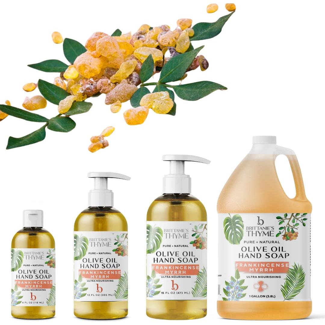 Jabón Líquido de Castile Brittanie 355 ml (Pack de 3) - Vegano