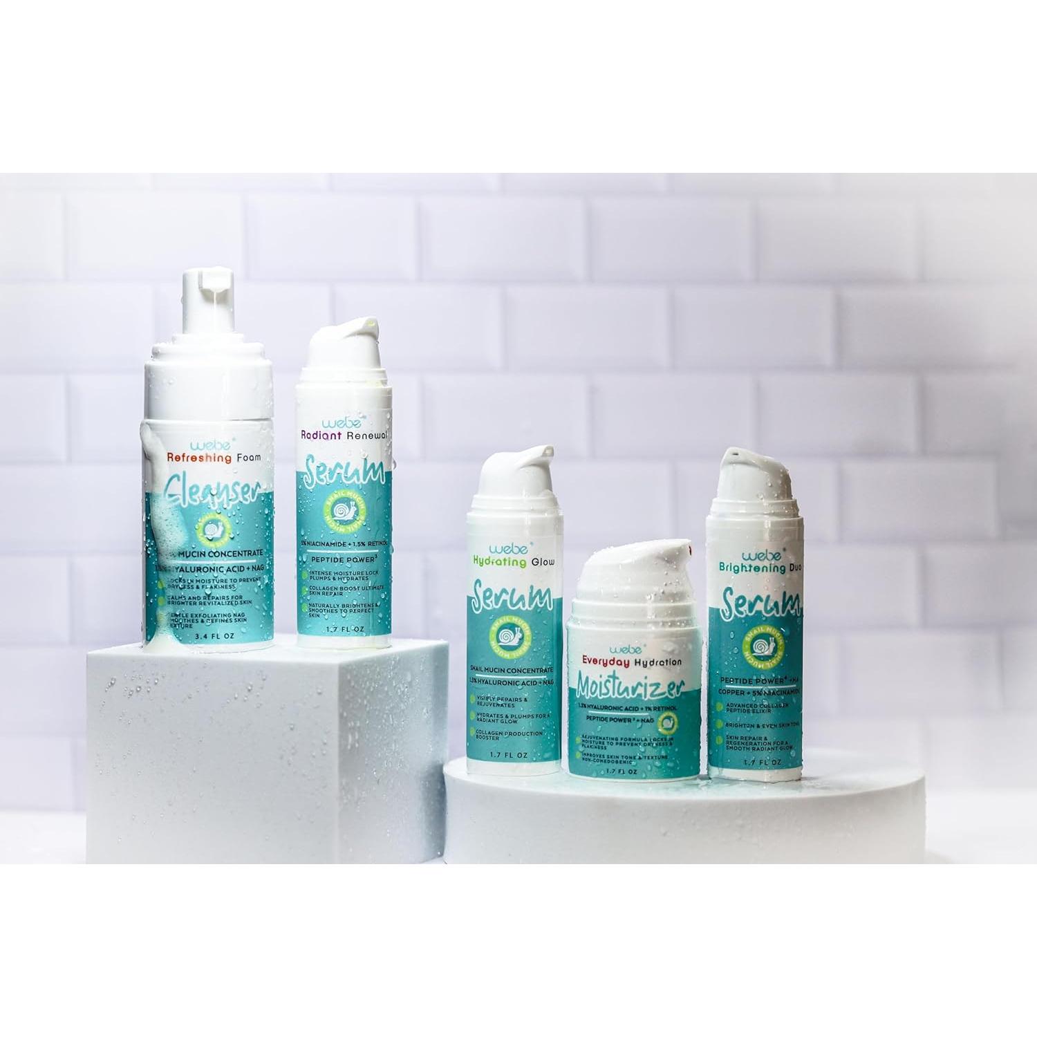 Crema Hidratante Mucina de Caracol Webe 50 ml - Antienvejecimiento