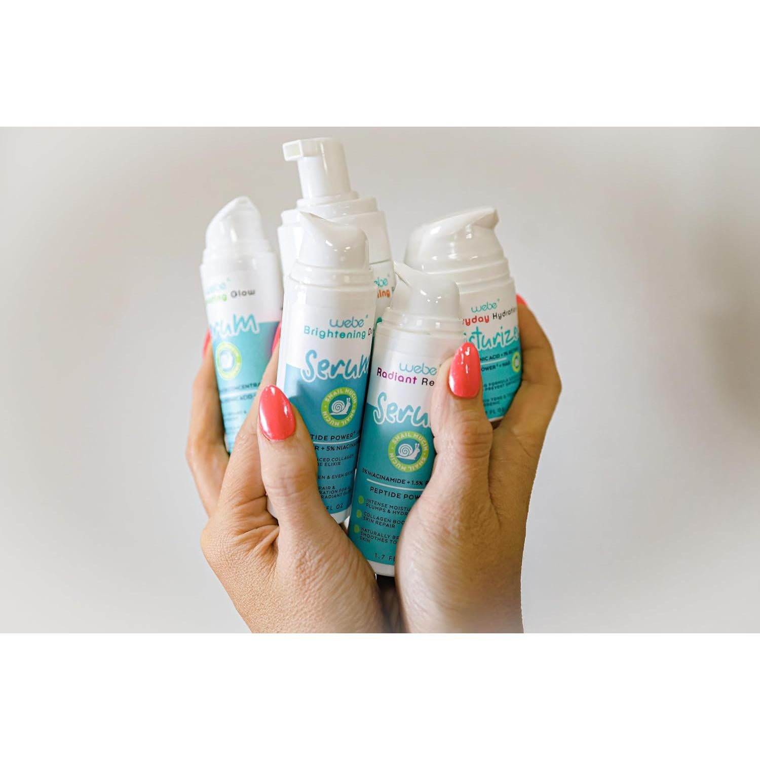 Crema Hidratante Mucina de Caracol Webe 50 ml - Antienvejecimiento