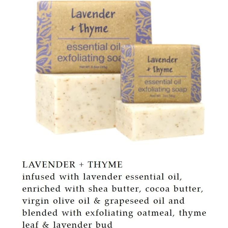 Jabón Exfoliante de Lavanda y Tomillo Greenwich Bay - 2 Piezas 244g