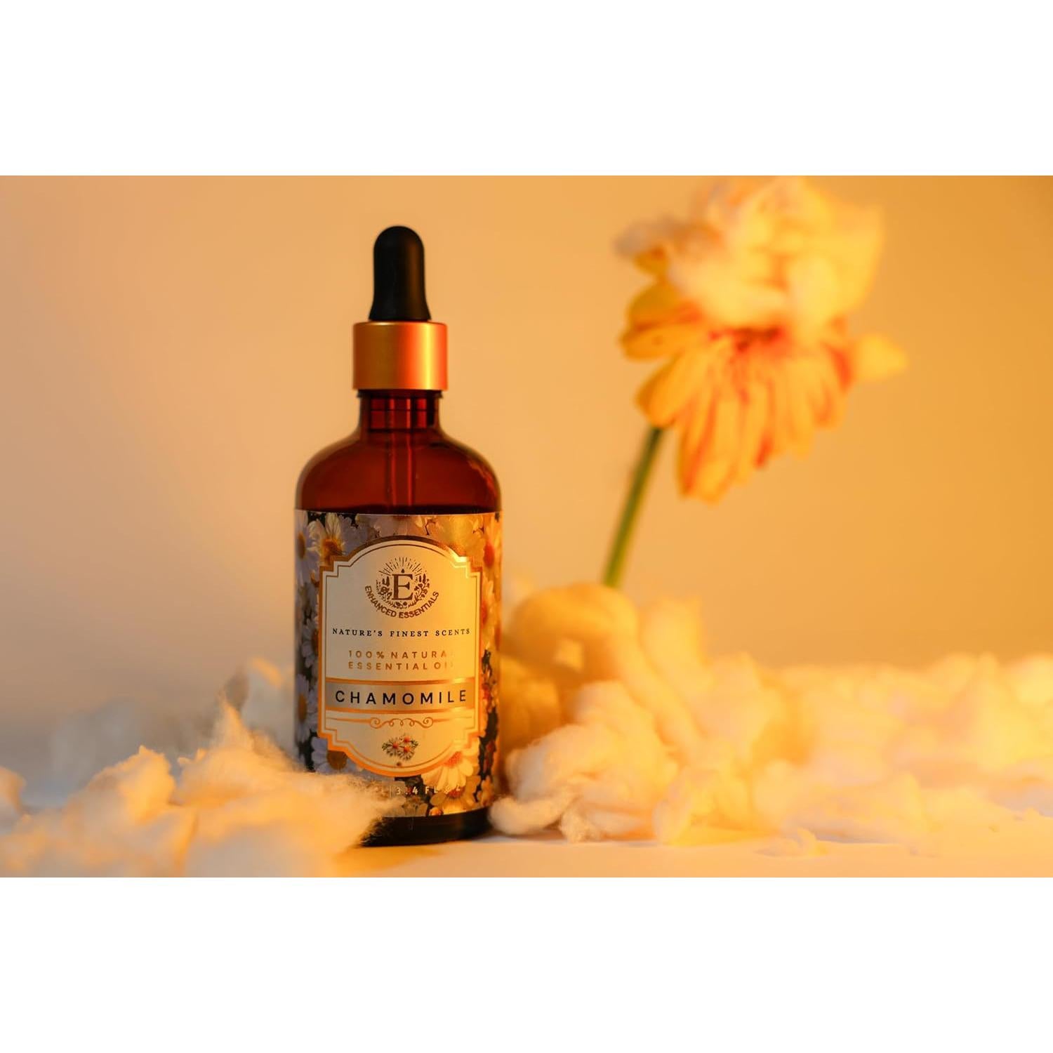 Aceite Esencial de Manzanilla 100 ml Enhanced Essentials - Puro y Natural