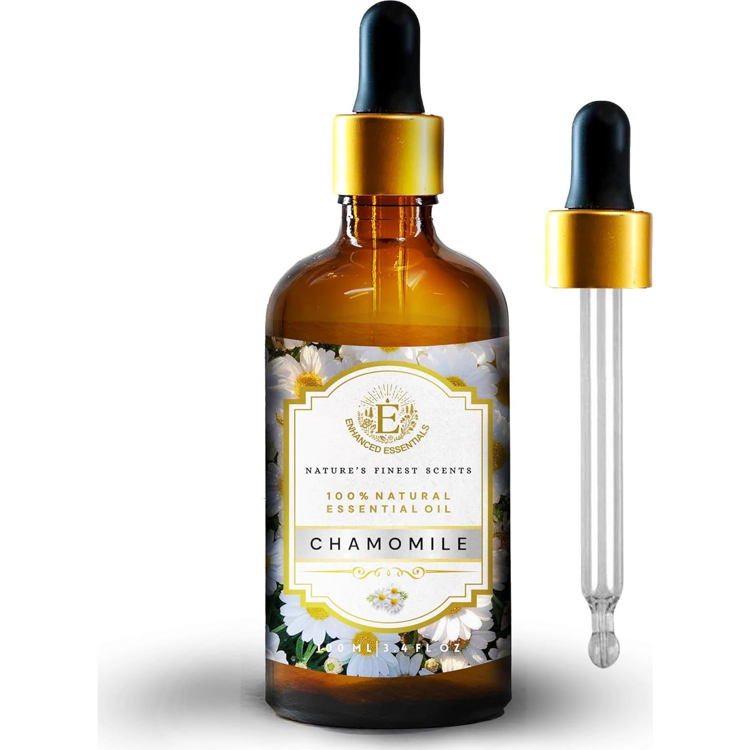 Aceite Esencial de Manzanilla 100 ml Enhanced Essentials - Puro y Natural