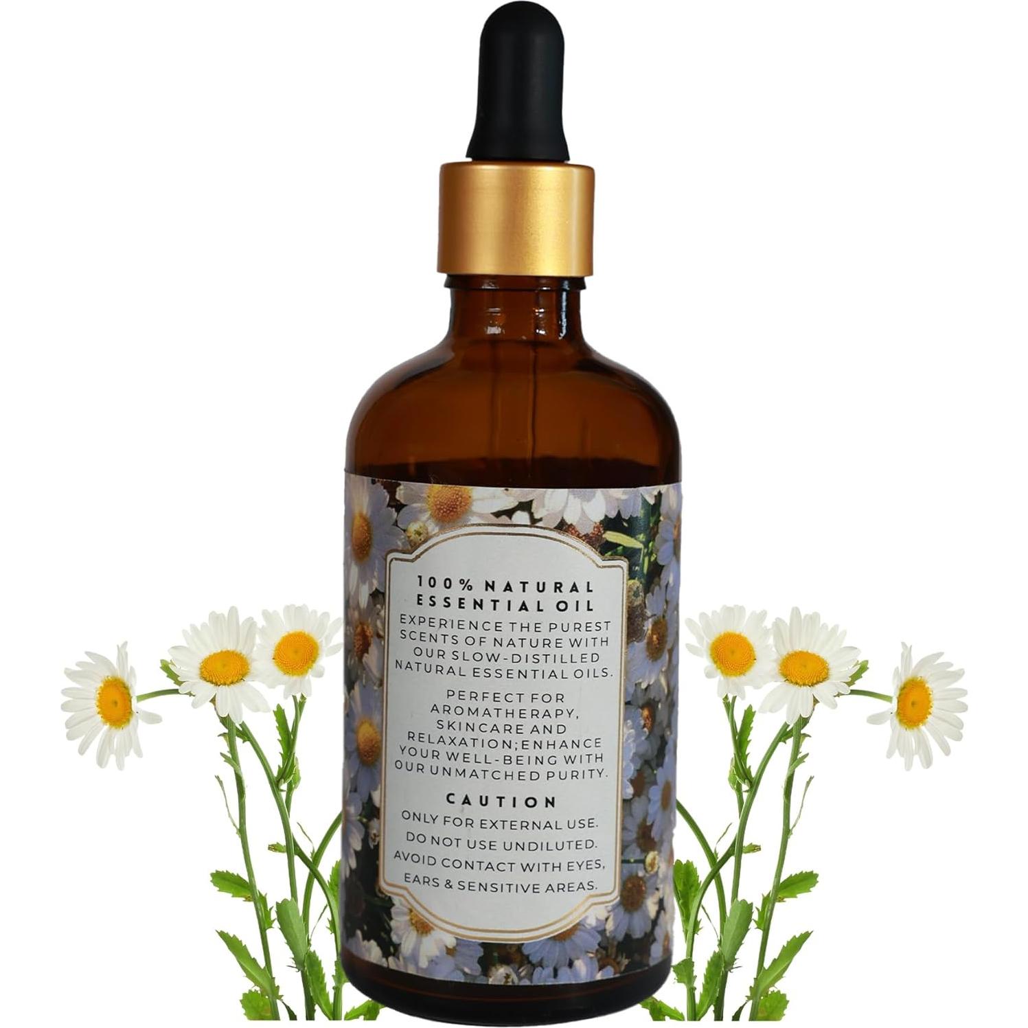 Aceite Esencial de Manzanilla 100 ml Enhanced Essentials - Puro y Natural