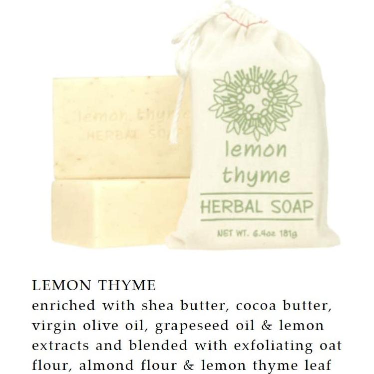 Juego de 6 Jabones Herbales Greenwich Bay 181 g - Aromas Naturales