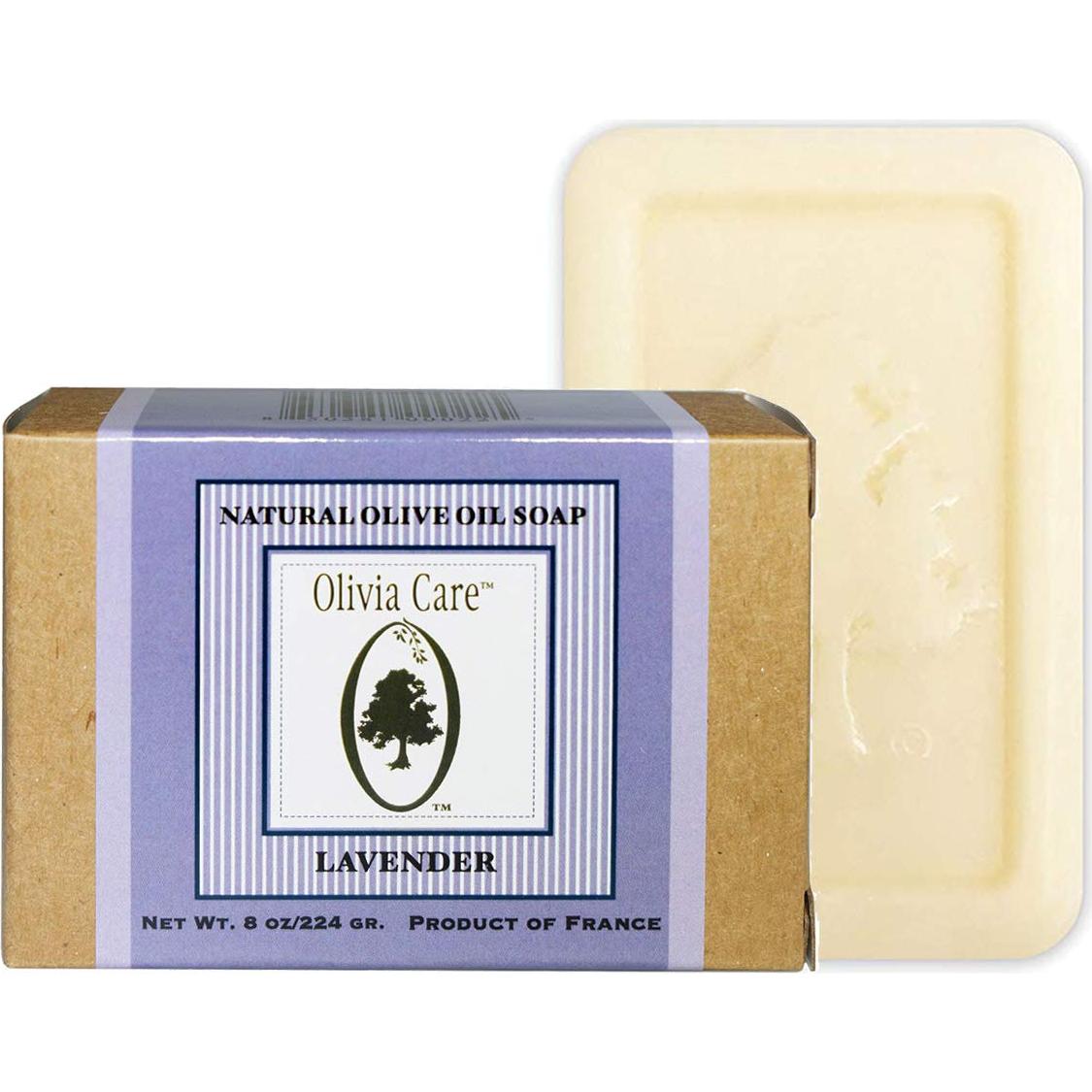 Jabón Natural Olivia Care Lavanda 4x227g Hipoalergénico