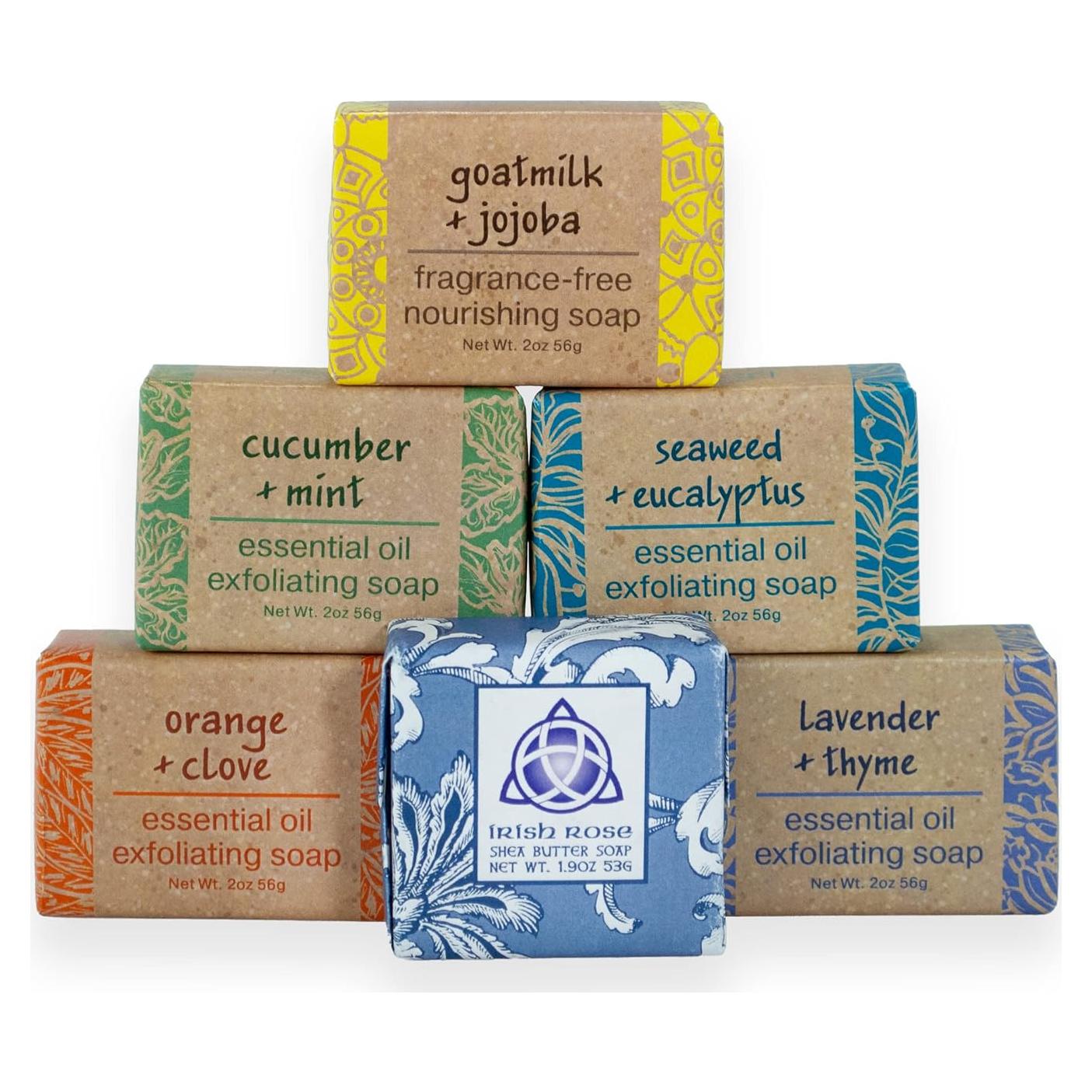 Set de 6 Jabones Relajantes Greenwich Bay - Aromas Naturales