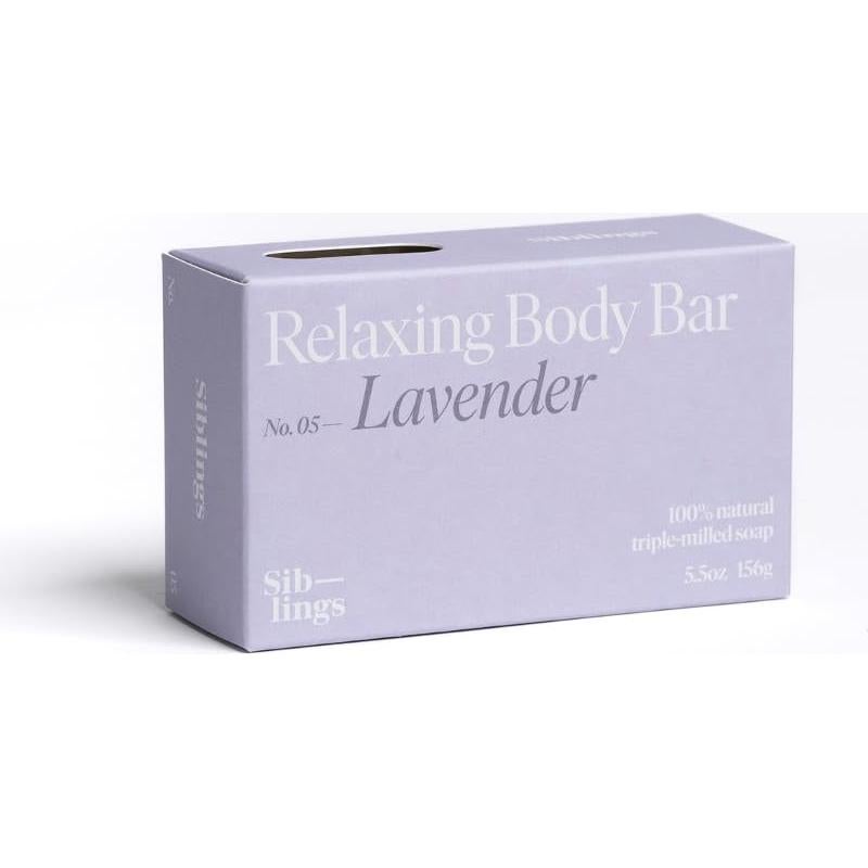 Barra Corporal Energizante Siblings Essentials Lavanda 155g