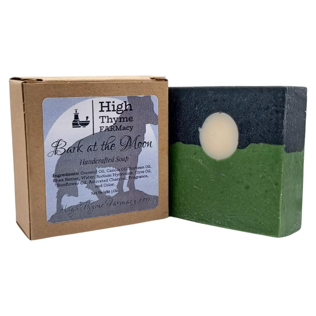 Jabón de Carbón Activado High Thyme FARMacy 142g - Jabón Masculino