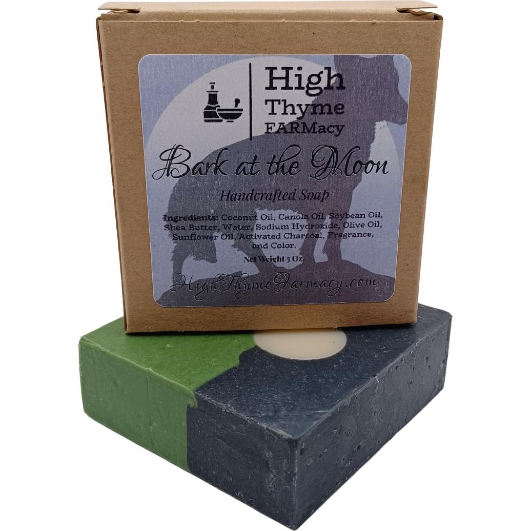 Jabón de Carbón Activado High Thyme FARMacy 142g - Jabón Masculino