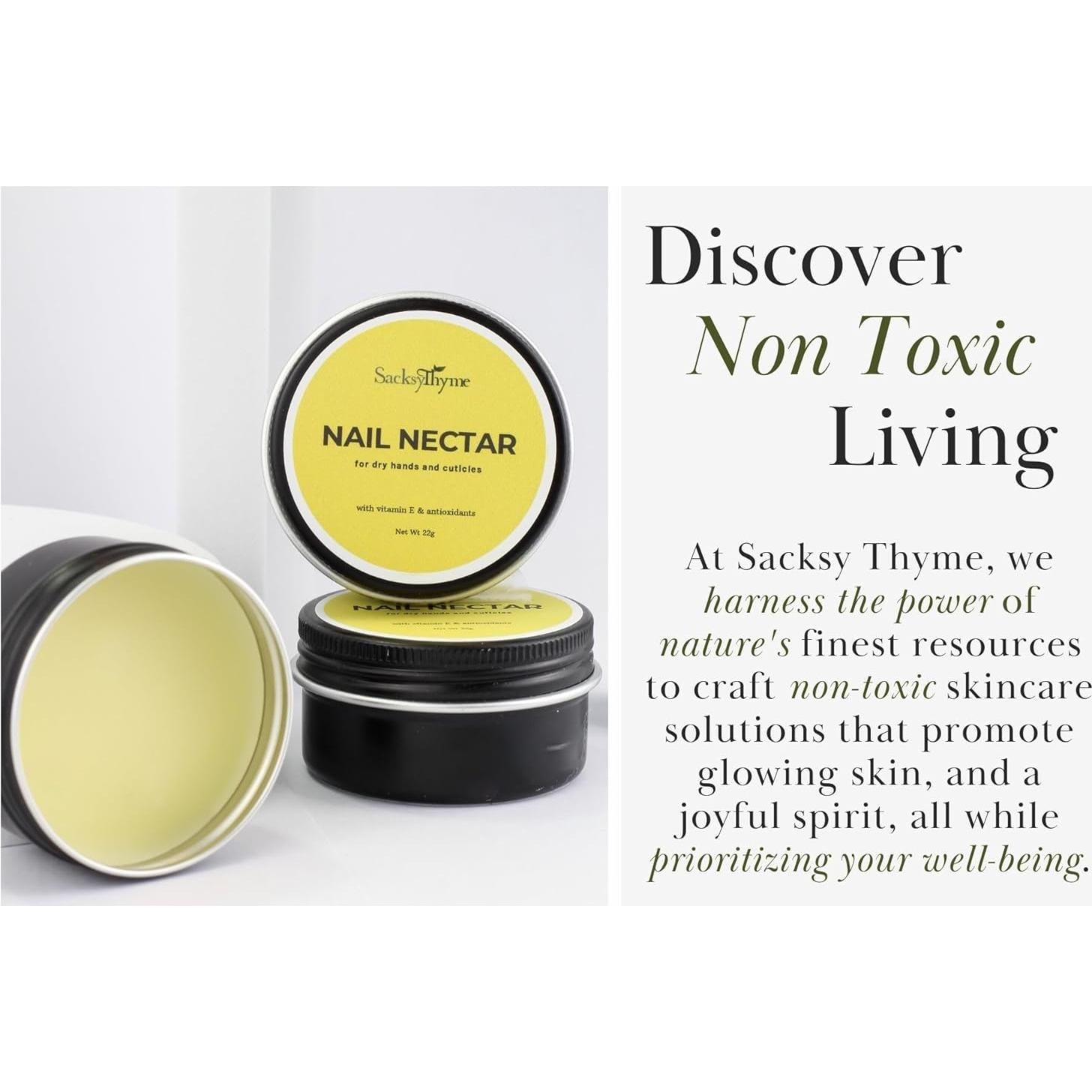 Bálsamo Hidratante para Manos y Uñas Sacksy Thyme 56.7 g