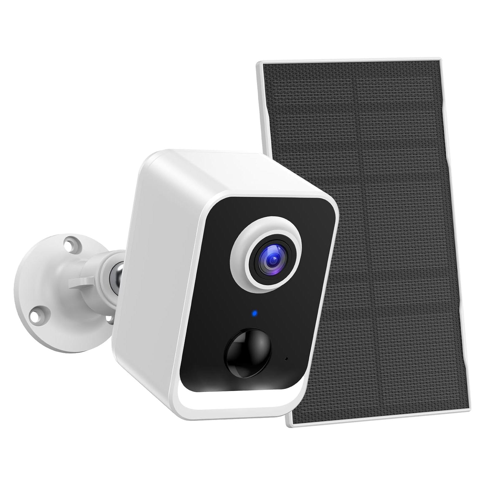 Cámara de Seguridad Inalámbrica Solar PEEIPM 1080P IP54