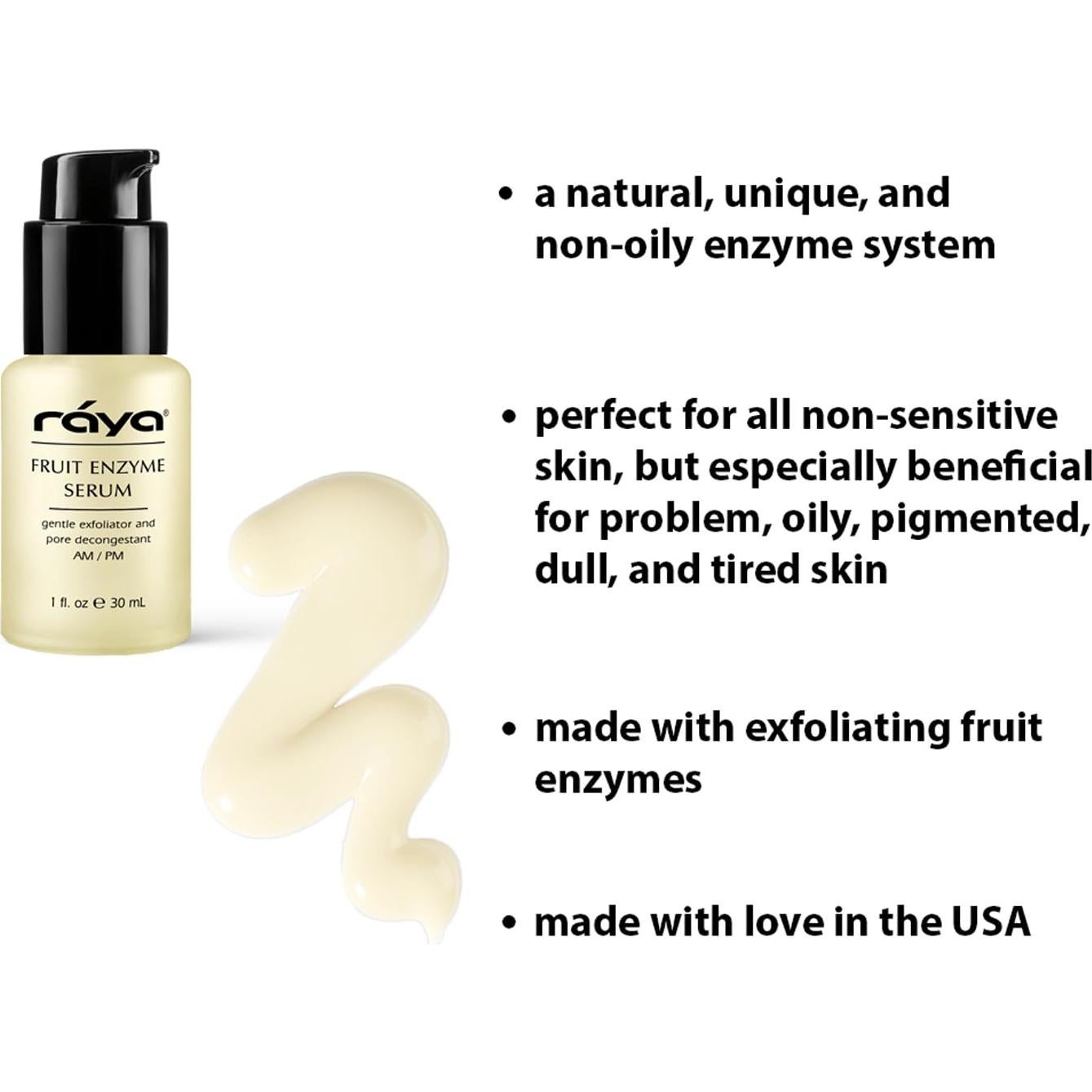 Suero Exfoliante Facial RAYA 505 - Enzima de Fruta 30g