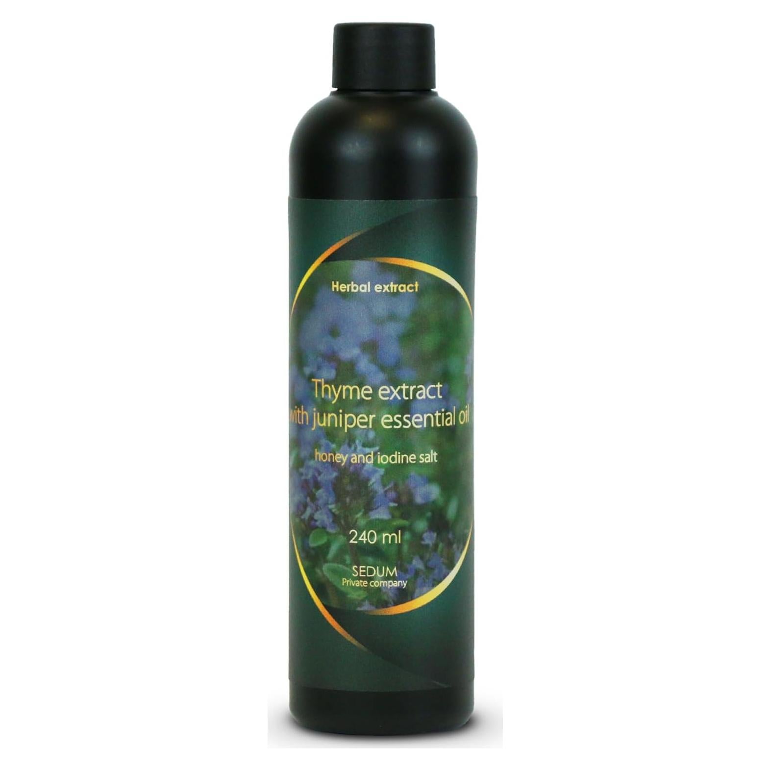 Extracto Herbal Natural Sedum 240ml - Tomillo y Enebro