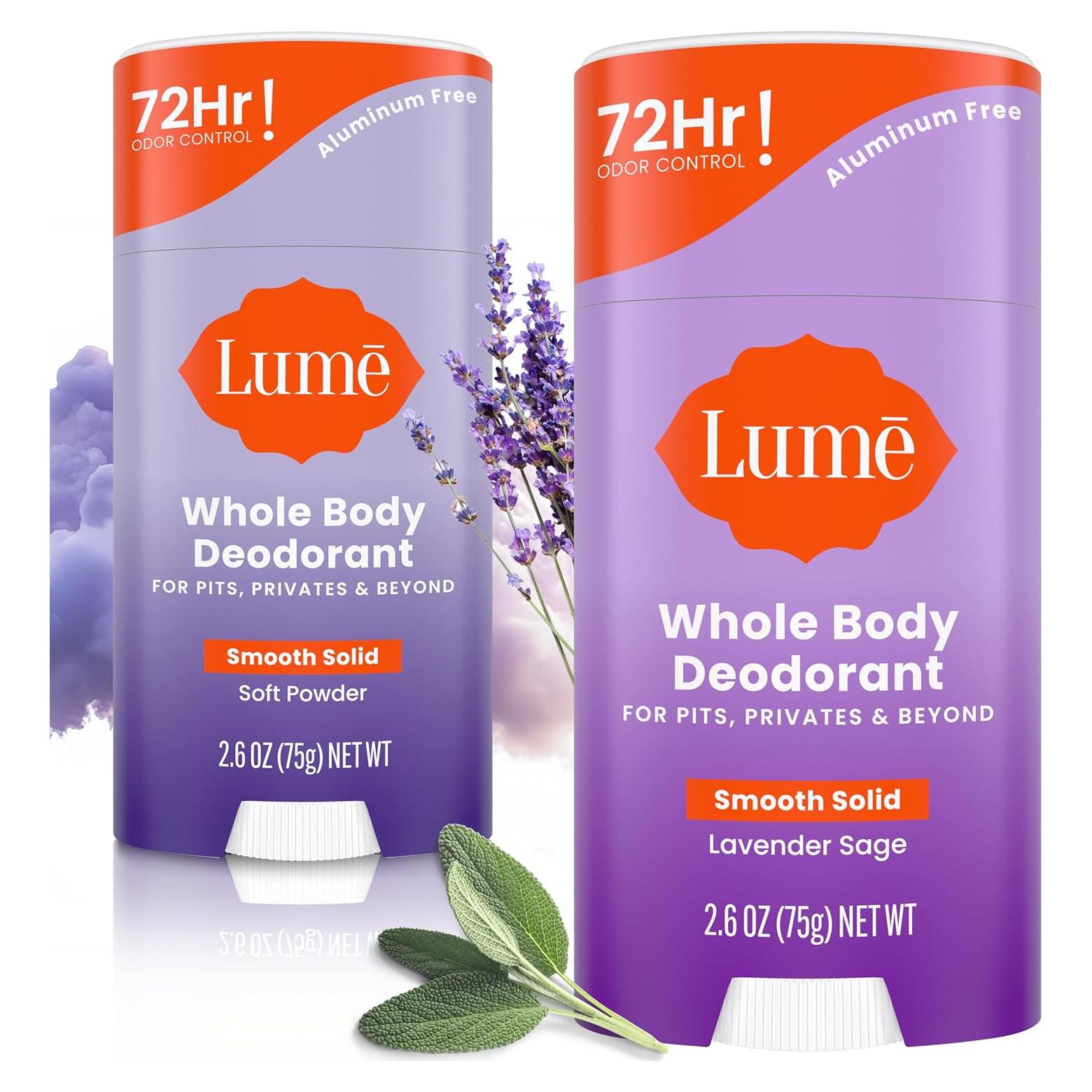 Desodorante Corporal Lume Barra Sólida 73.93g - Control Olores 72h