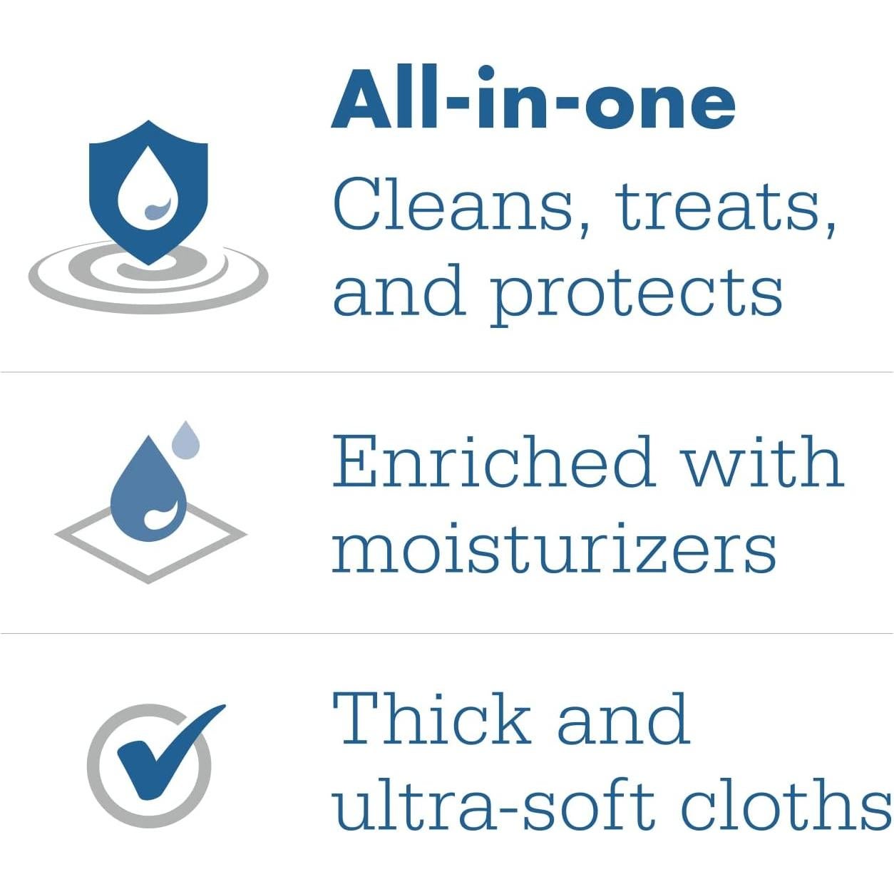 Toallitas de Crema Barrera Comfort Shield - 3 Toallitas