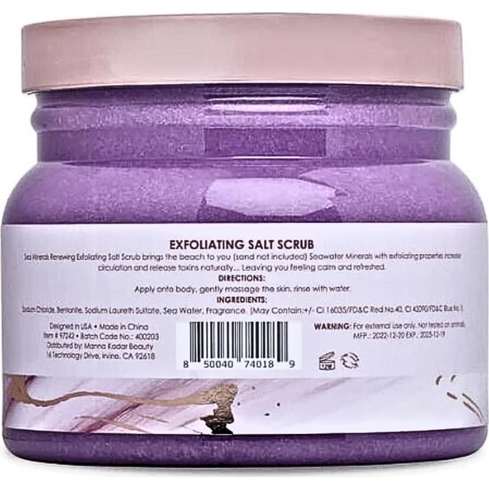 Exfoliante de Sal de Minerales Manna Kadar 68g - Cuidado Hidratante