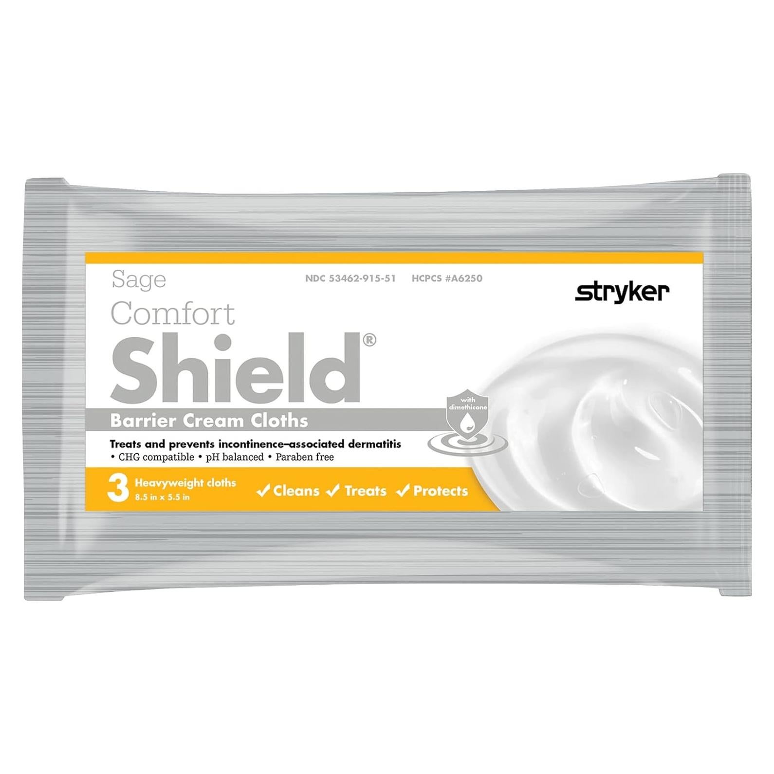 Toallitas Cuidado Incontinencia Comfort Shield 7502 - 3 Unidades