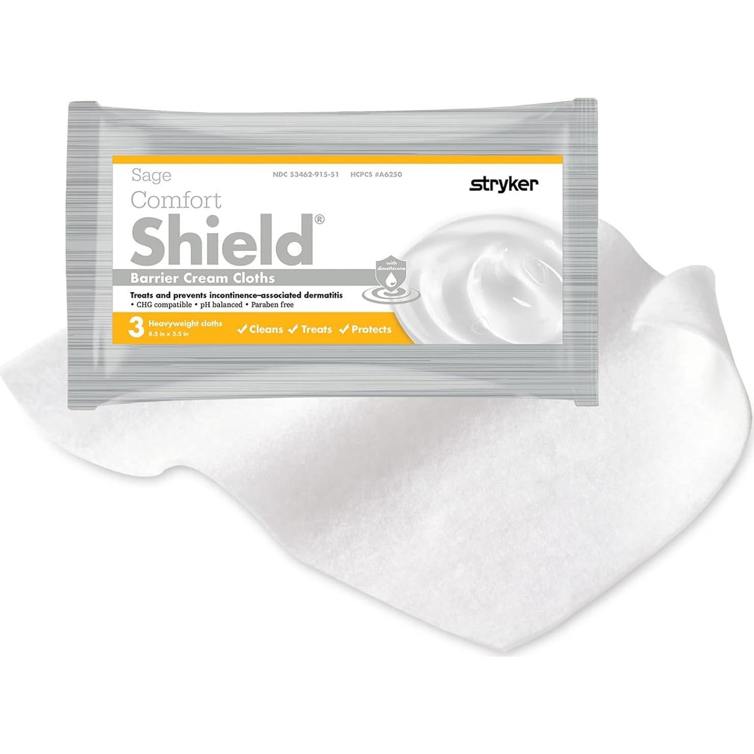 Toallitas Cuidado Incontinencia Comfort Shield 7502 - 3 Unidades