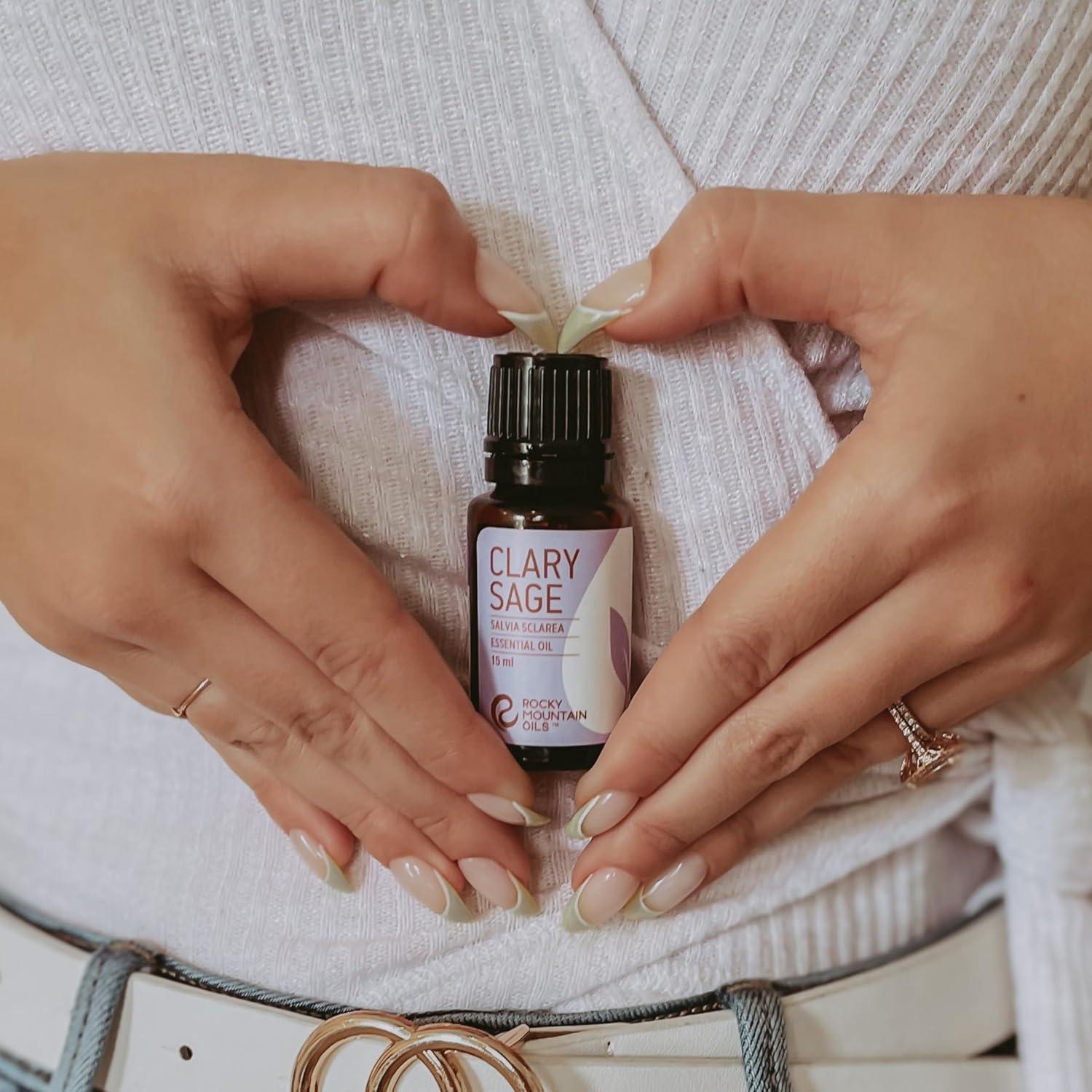 Aceite Esencial de Salvia Clary Rocky Mountain 15ml 100% Puro