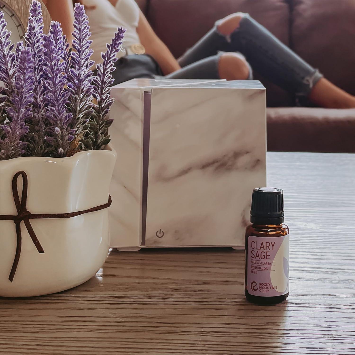 Aceite Esencial de Salvia Clary Rocky Mountain 15ml 100% Puro