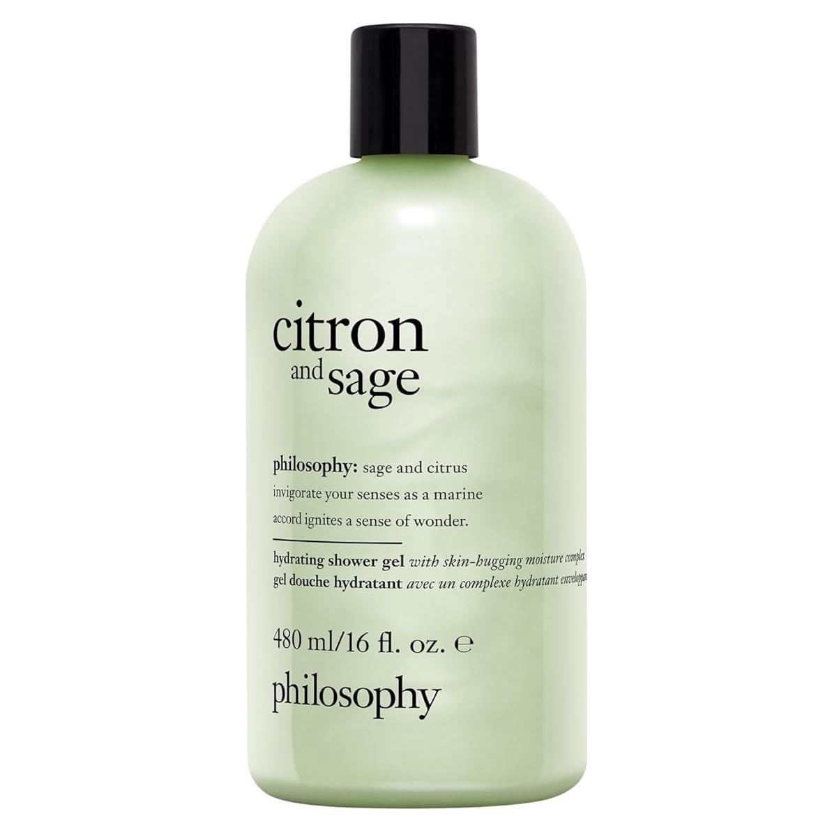 Gel de Ducha Hidratante Philosophy 473ml - Aroma Cítricos y Salvia