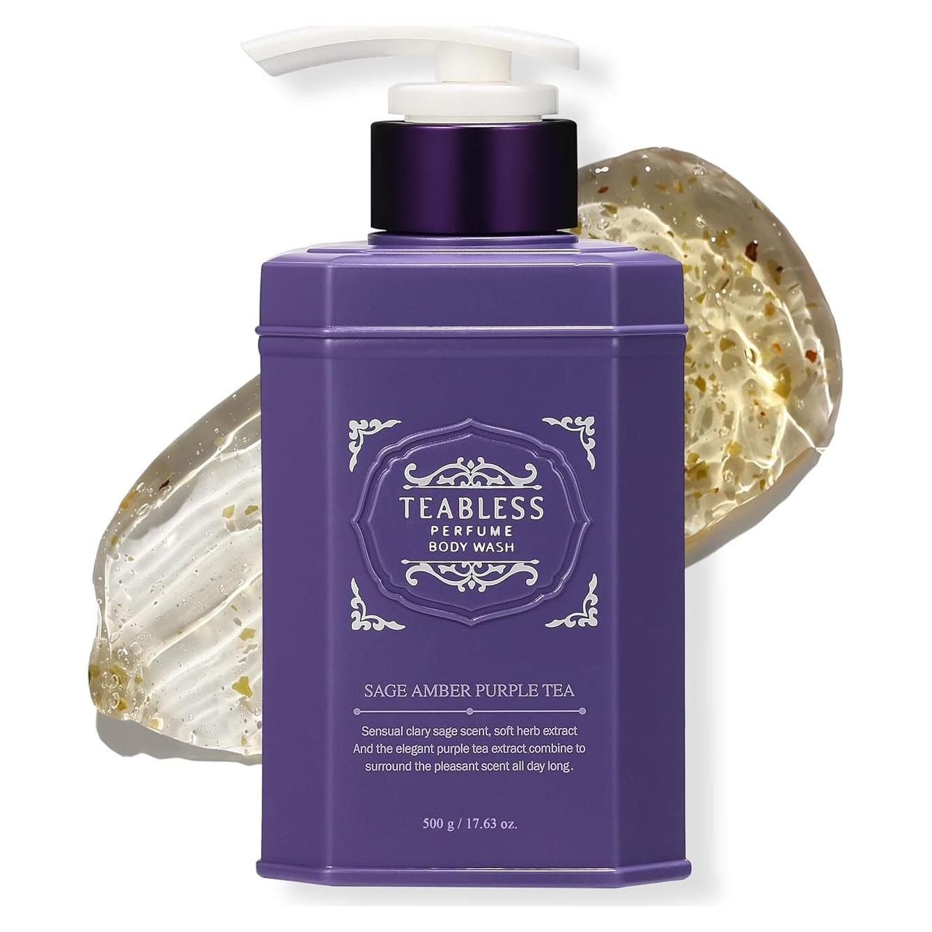 Jabón Corporal Perfumado TEA AMBAR Salvia 500g Hidratante