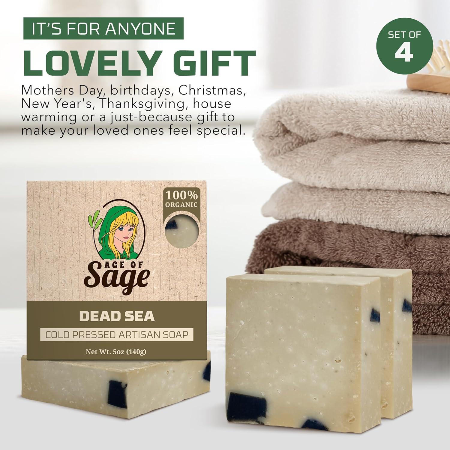 Set de Jabones Artesanales Eucalipto y Aloe - Edad de la Salvia