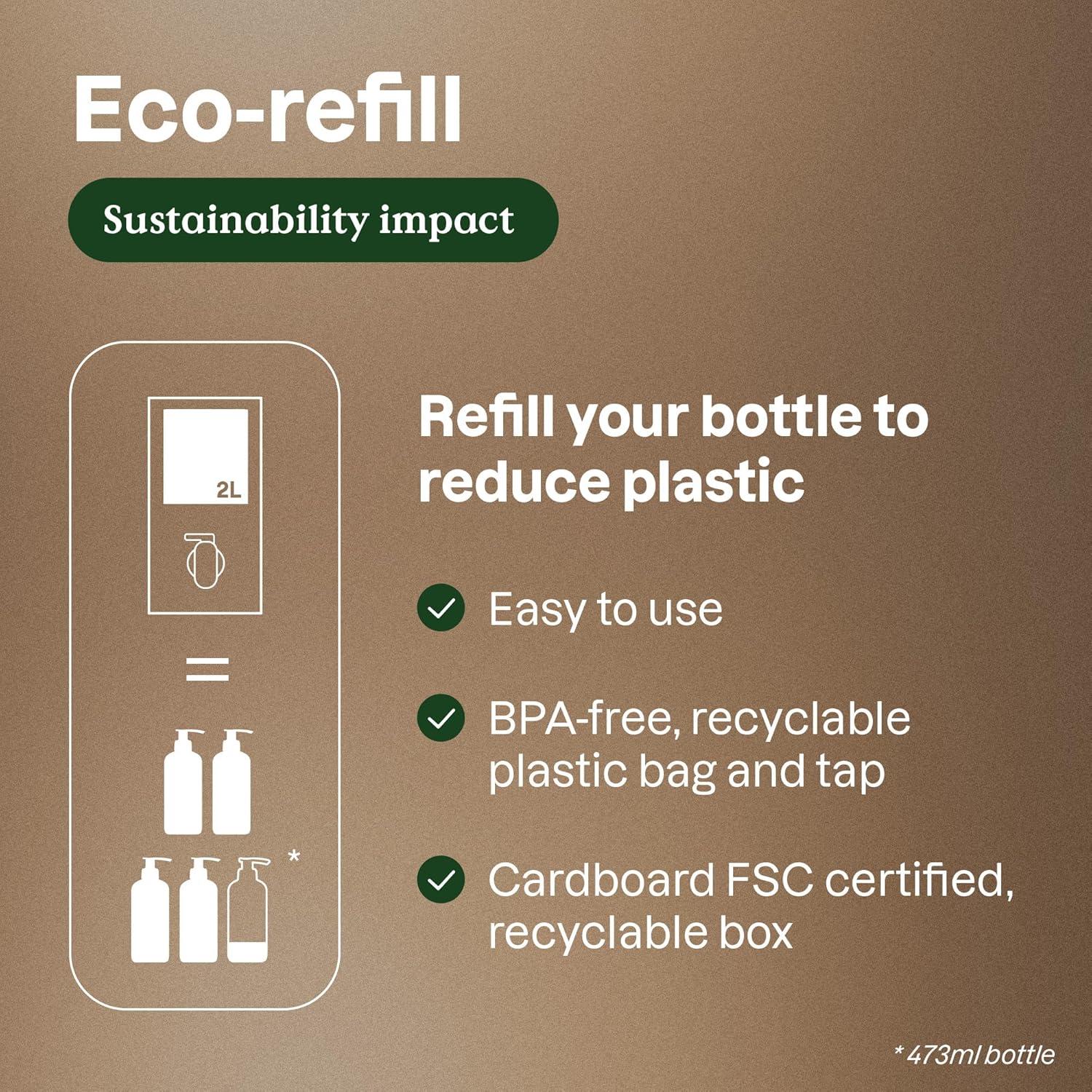 Gel de Ducha y Champú 2 en 1 ATTITUDE Salvia y Romero 1.99 L