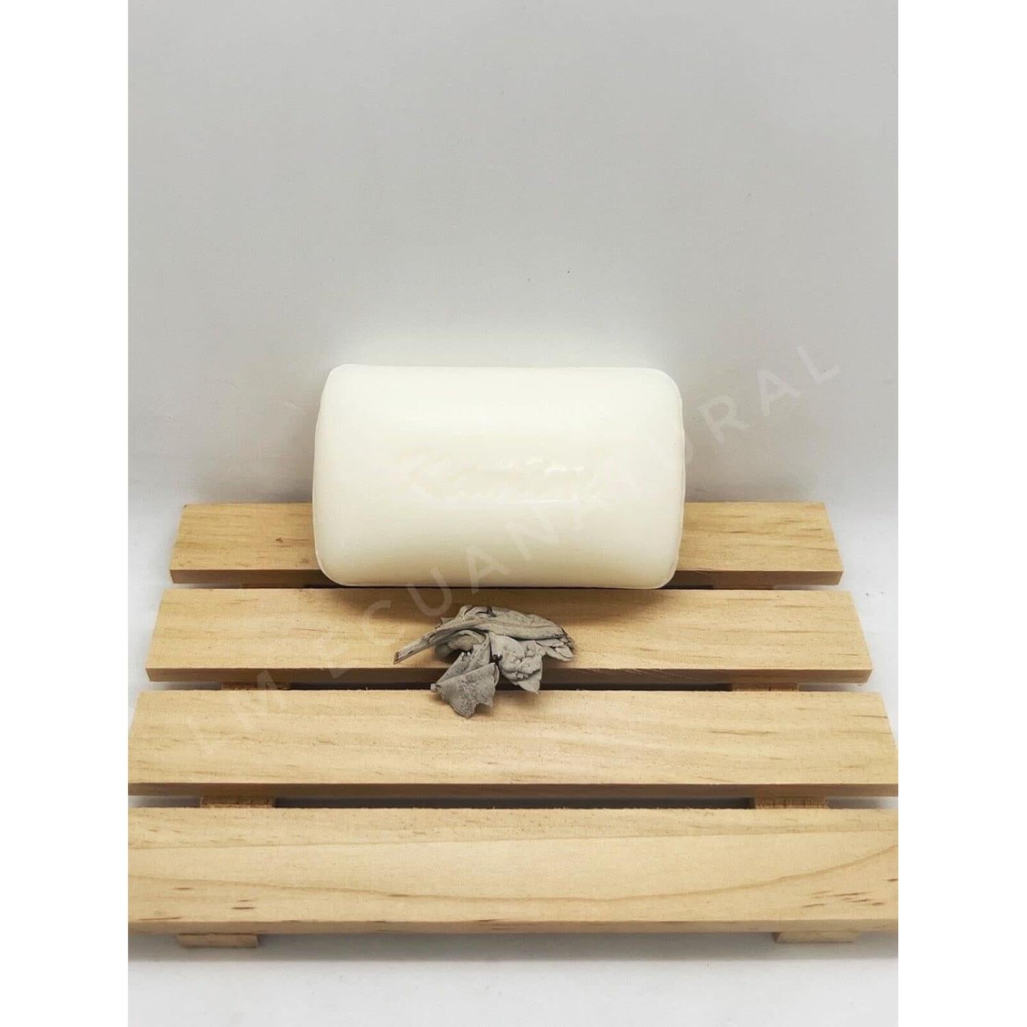 Jabón Vegetal de Salvia Blanca 100g - Ecuanatural - Aromaterapia