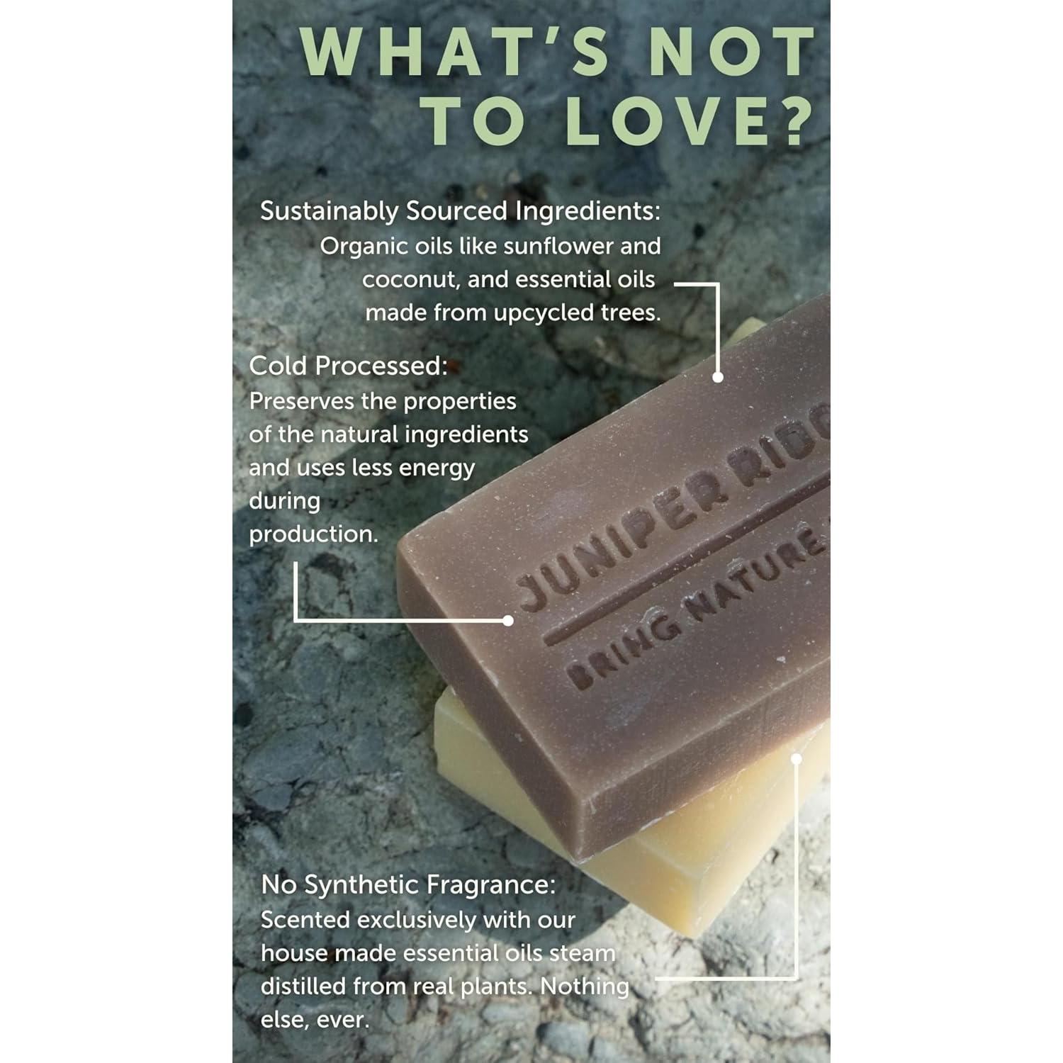 Jabón de Barra Juniper Ridge Salvia Blanca 113g - Natural y Suave