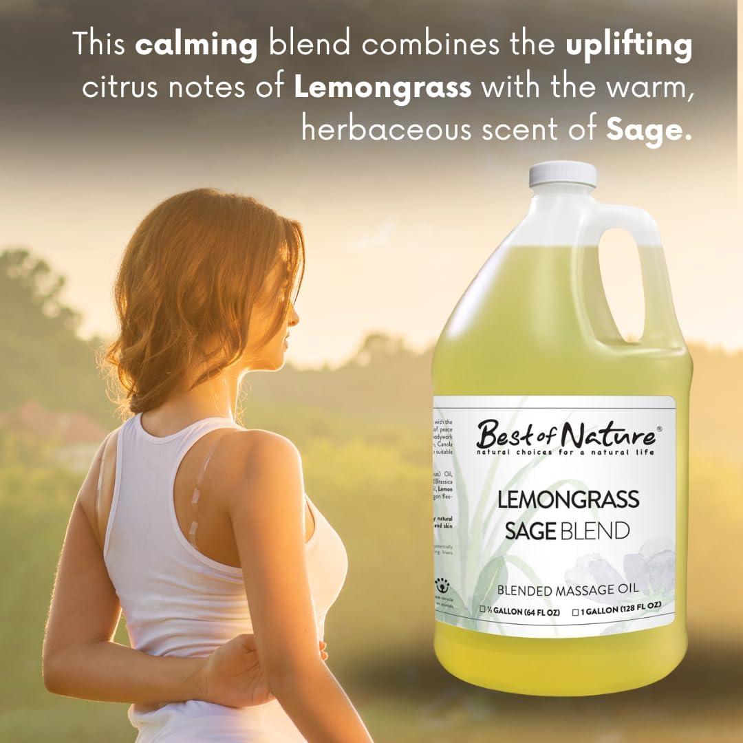 Aceite de Masaje Aromaterapia Mejor de la Naturaleza 3.785 L