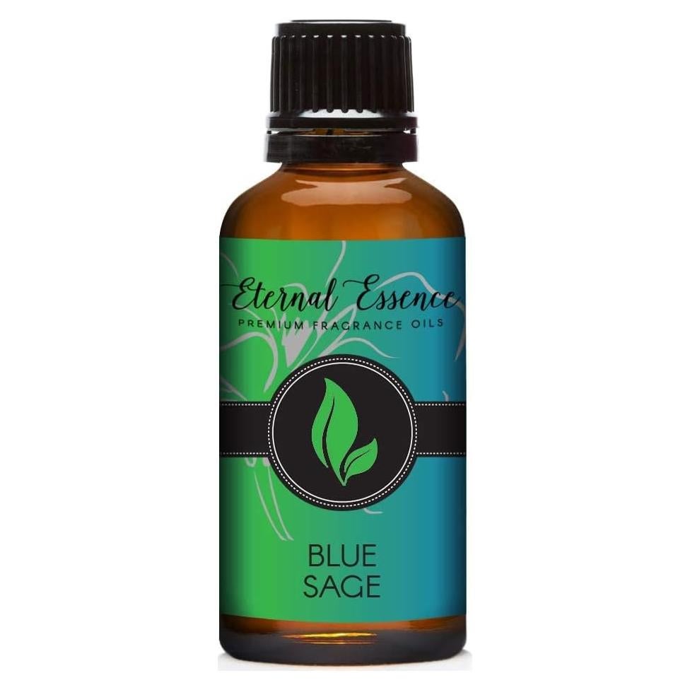 Aceite de Fragancia Premium Eterna Salvia Azul 30ml - Aromaterapia