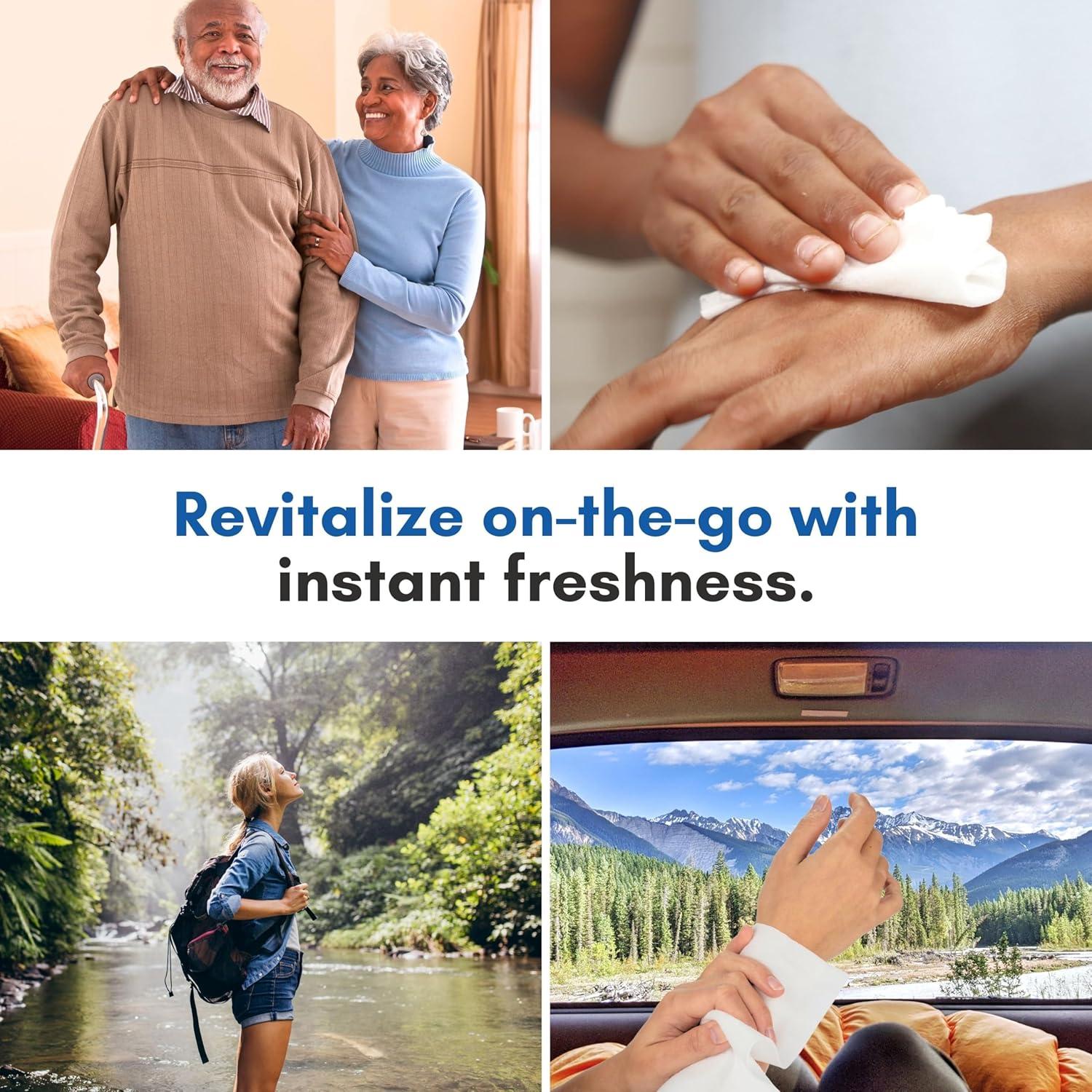 Toallitas de Baño Sin Enjuague Nurture Aloe Vera 48 Unidades