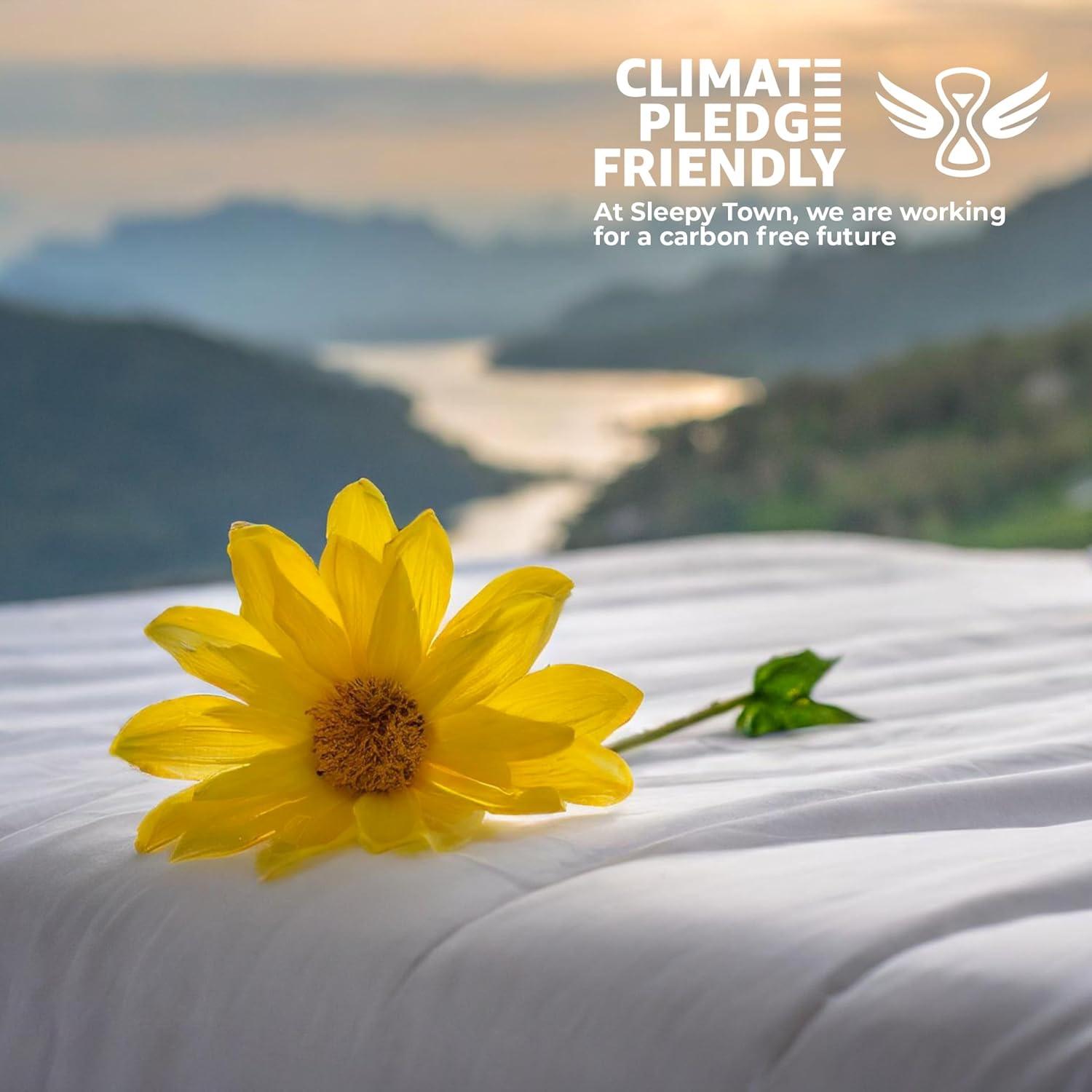 Juego de Sábanas Completo Sleepy Town 3 Piezas Microfibra Verde