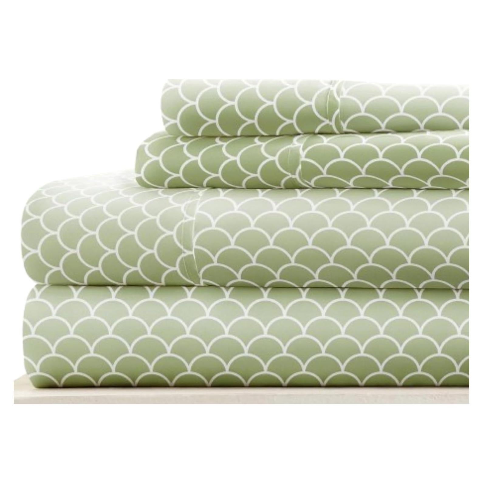 Juego de Sábanas King Linen Market Microfibra Doble Cepillada