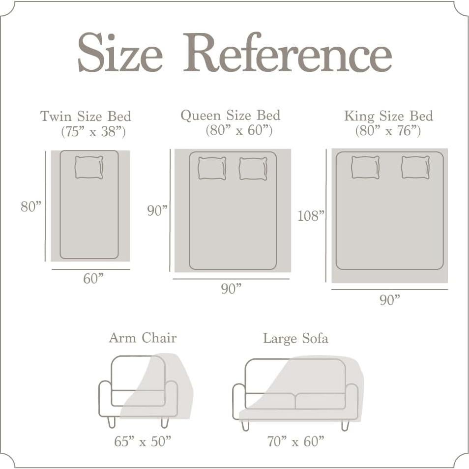 Manta de Lanzamiento Suave The Connecticut Home Co 178x152 cm Salvia