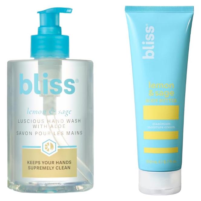 Duo Jabón de Manos y Manteca Corporal Bliss - Limón y Salvia